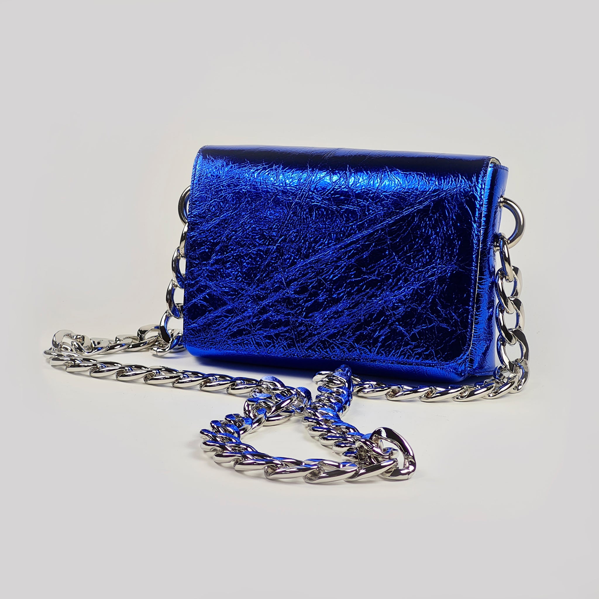 Balenciaga Hourglass Small Bag in Blue | Lyst